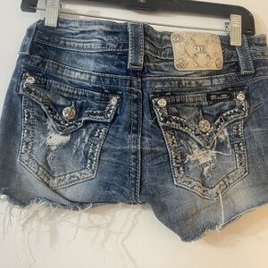 Miss me size 27 shorts